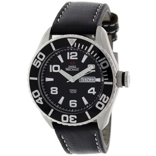 Swiss Precimax Men's Executive Leather Watch