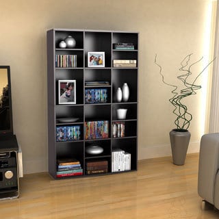 Atlantic Versa Espresso 18-Shelf Wall Unit