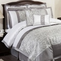 Lush Decor Gray Urban Savanna 8-piece Comforter Set