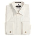 Jean Paul Germain Men's Bone French Cuff Dress Shirt