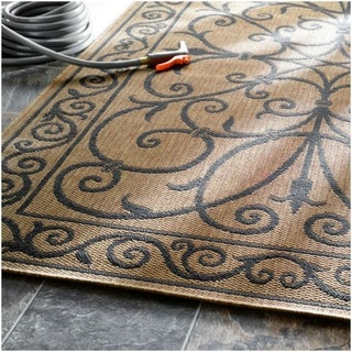 Low Price nuLOOM Outdoor/ Indoor Brown Rug (9' x 12')