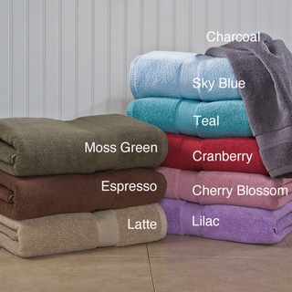 Calcot Supima Cotton Zero Twist 6-piece Bath Towel Set