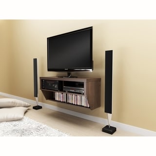 Series 9 Designer Collection Espresso 42-inch Wide Wall Mounted AV Console