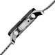 Akribos XXIV Men's Mesh-Bracelet Multifunction Watch with Black Dial