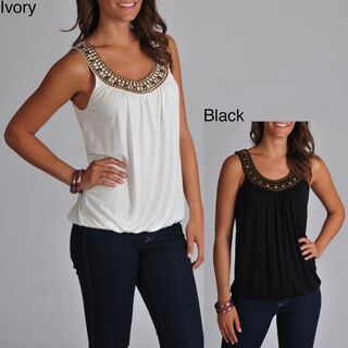 Grace Elements Women's Studded Tank Top