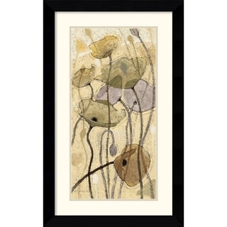 Shirley Novak 'Fluidity I' Framed Art Print