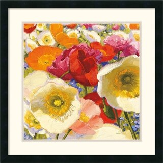 Shirley Novak 'Sunny Abundance II' Framed Art Print