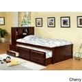 Enitial Lab Three-drawer Trundle Set Bookcase Bed