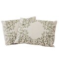 Christopher Knight Home Grey Embroidered Pillows (Set of 2)