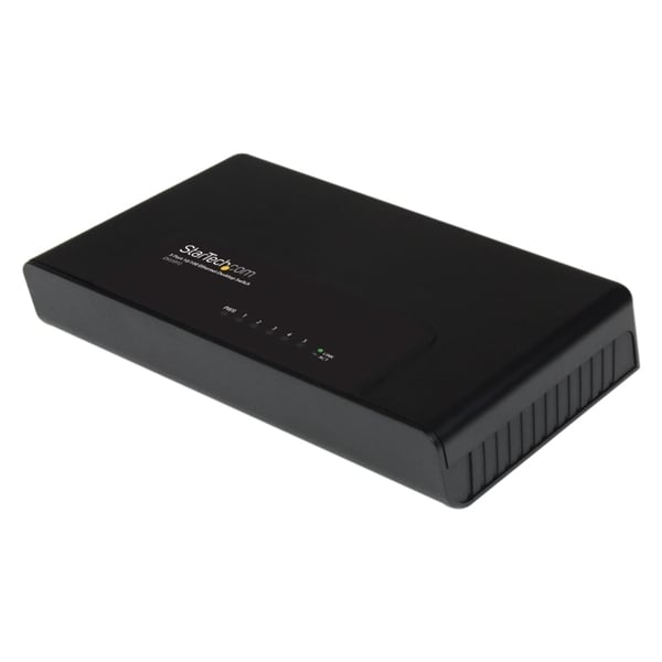 StarTech.com 5 Port Fast Ethernet Switch - 10/100 Desktop Wall Mount 