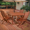 Christopher Knight Home Lakeside Wood 7-piece Outdoor Dining Set