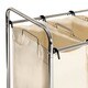 Seville Heavy Duty 3-bag Laundry Hamper Sorter