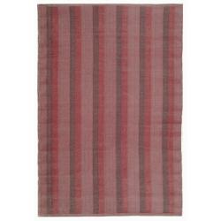 Handmade Thom Filicia Danforth Indian Red Outdoor Rug (5' x 8')