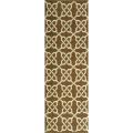 Handmade Thom Filicia Tioga Saddle Indoor/ Outdoor Rug (2' x 8')