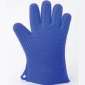High Grade Blue Silicone Oven Glove