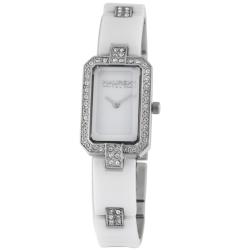 Haurex Italy Women's 'Miroir' White Ceramic Watch