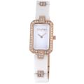 Haurex Italy Women's 'Miroir' Off-white Ceramic Watch