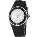 Haurex Italy Women's 'Riviera' Black Rubber Strap Watch