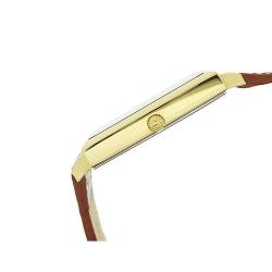 Le Chateau Classica Collection Men's Texture Goldtone Dial Watch