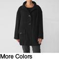Focus 2000 Women's Single-breasted Stand Collar Coat