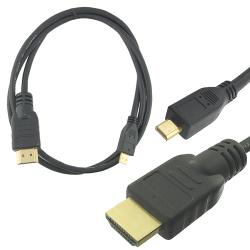 SKQUE 6-foot Micro HDMI to HDMI Cable