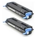 HP Q6000A Remanufactured Black Toner (Pack of 2)