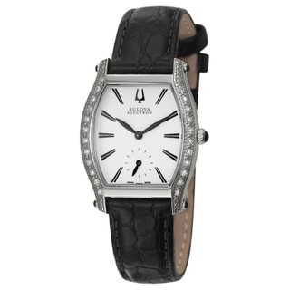 Bulova Accutron Women's 'Saleya' Stainless Steel Swiss Quartz Watch