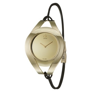 Calvin Klein Women's 'Sophistication' Gold-plated Watch