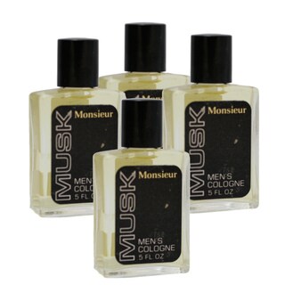 Dana 'Monsieur Musk' Men's 0.5-ounce Cologne Splash (Pack of 4)