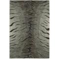 Hand-tufted Animal Print Cosmopolitan Silver Rug (8' x 10'6)