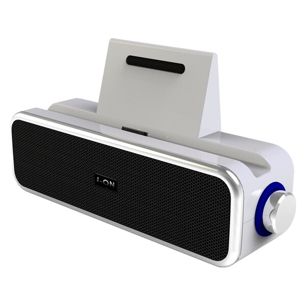 i-ON iS-2009-White Clock Radio - 2 W RMS - Stereo