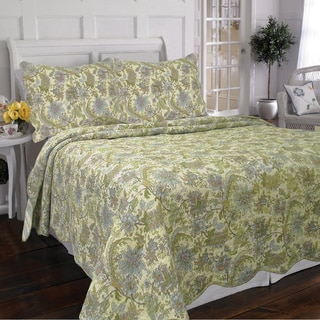 Rainforest Garden 3-Piece Quilt Set