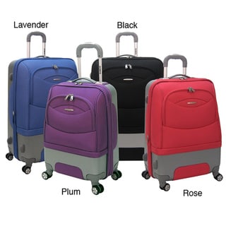 Olympia 'Pioneer' 22-inch Hybrid Carry-on 8-wheel Spinner Upright
