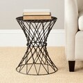 Safavieh Steelworks Wire Black Matte Iron Stool