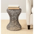 Safavieh Steelworks Iron Zig-Zag Zink Stool