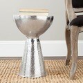 Safavieh Steelworks Chalice Aluminum Stool