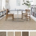 Hand-woven Cape Cod Wool/ Cotton Rug (5 x 7'6)