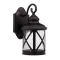 Transitional Rubbed Dark Bronze 1-light Outdoor Wall Light