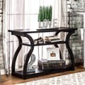 Sara Black Finish Console Table