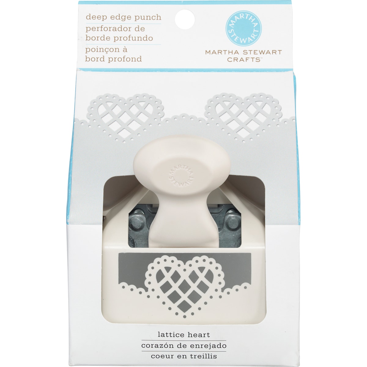 EK Success Martha Stewart 'Lattice Heart' Deepedge Paper Punch
