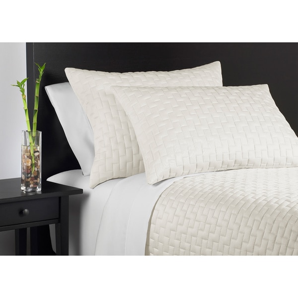 Vera Wang Love Knots Matelasse Steel Coverlet Set On Popscreen