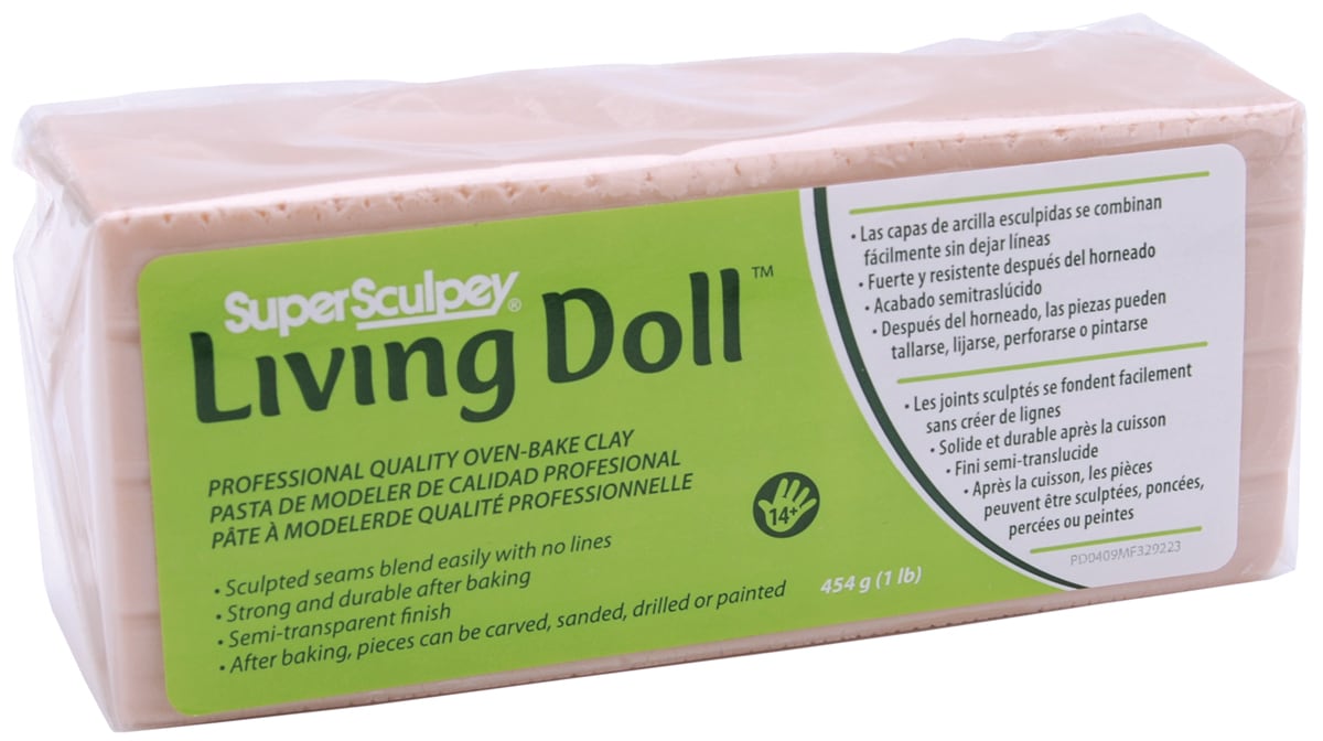 sculpey super living doll