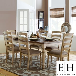 ETHAN HOME Carlingford Buttermilk 7-piece Country Dining Set