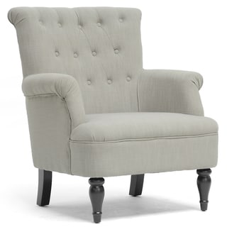 --->  Crenshaw Light Grey Modern Club Chair