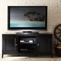 TRIBECCA HOME Roslevan Black 2-door 50-inch TV Media Stand