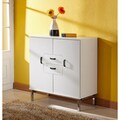 Nikko White Finish Buffet Table