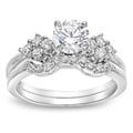 14k Gold 1ct TDW Round Diamond Bridal Ring Set (H-I, I1-I2)