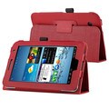 Black Leather Case for Samsung Galaxy Tab 2 P3100/ P3110/ 7-inch