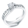 14k Gold 1ct TDW Round Diamond Bridal Ring Set (H-I, I1-I2)