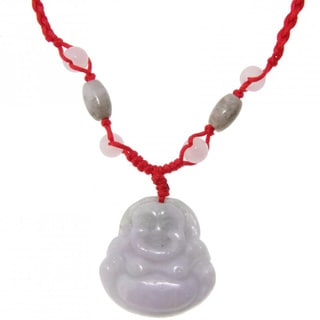 Happy Buddha Jade Necklace (China)